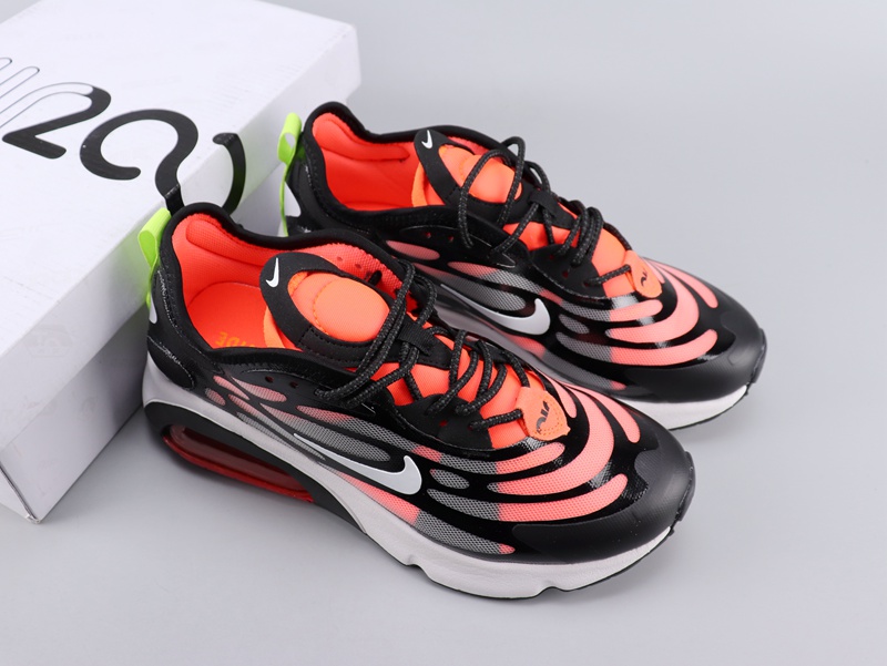 Nike Air Max 200 Black Orange White Shoes